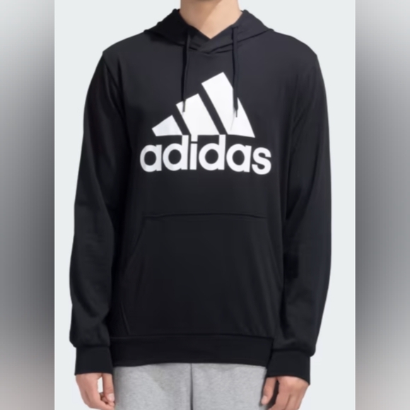 Adidas Big Logo Freelit Hoodie Sweatshirt Size L NWT MSRP $50 - Picture 1 of 7